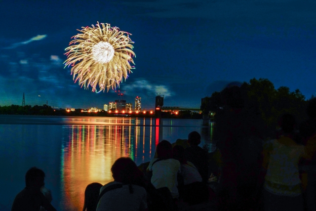 世田谷区たまがわ花火大会